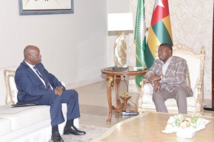 EFFORTS DE PAIX EN AFRIQUE : Le Représentant spécial du SG de l’UNOWAS, Leonardo Santos Simão, félicite le Président Faure Gnassingbé
