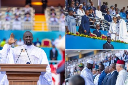 LA PAGE DE LA PRESIDENTIELLE TOURNEE EN GUINEE : Le PA Selom Klassou témoin de l’investiture du président Doumbouya