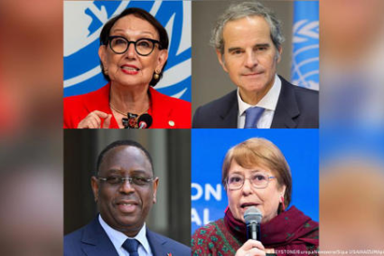 ONU : Quatre candidats en lice pour succéder à Guterres