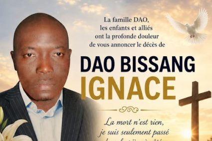 RIP DAO BISSANG IGNACE : Rejoignez-nous pour la Levée de Deuil ce dimanche 24 Mai à Lomé
