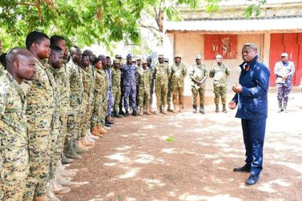 OPERATION KOUNDJOARE : Faure Gnassingbé sur le front pour galvaniser les troupes