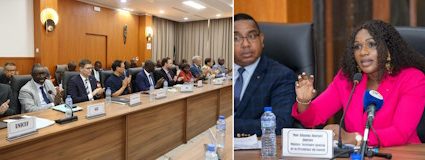 NOUVELLE VISION STRATEGIQUE DU TOGO : Sandra Ablamba Johnson mobilise partenaires et acteurs économiques