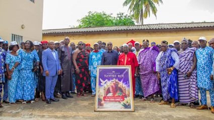 ‎ OBSEQUES DE TOGBUI AGOKOLI IV : Le Parti UNIR partage la douleur de la famille royale