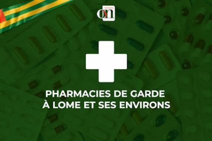 LISTE DES PHARMACIES DE GARDE : Semaine du 29 Juin au 06  Juillet 2026 