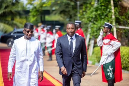 COOPERATION BILATERALE : Faure Gnassingbé a échangé en tête-à-tête avec Julius Maada Bio à Lomé