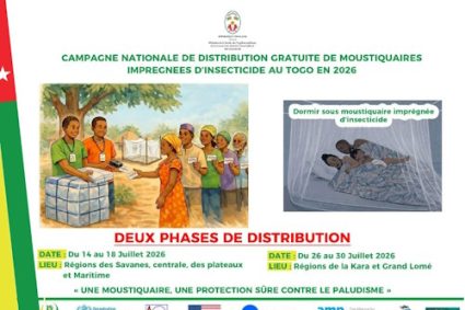 CAMPAGNE DE LUTTE CONTRE LE PALUDISME : 5,6 Millions de moustiquaires à distribuer gratuitement aux populations