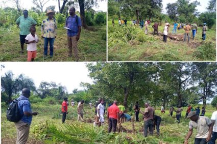 KANIAMBOUA: Les travaux, pour la construction d’un stade, officiellement lancés