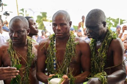 63E EDITION D’EPE-EKPE : La pierre sacrée blanche, un présage de paix pour la nouvelle année