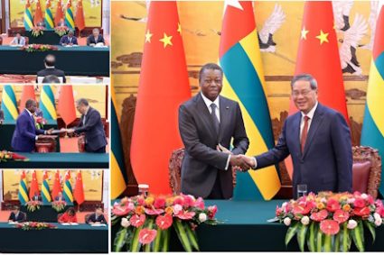 RETOMBEES DE LA VISITE OFFICIELLE DE FAURE GNASSINGBE EN CHINE : Signature historique de 13 accords multisectoriels à Pékin