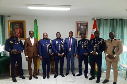 GABON : Des officiers togolais de l&rsquo;École d&rsquo;État-Major reçus au Haut-Commissariat à Libreville