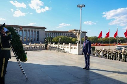 À PEKIN : Faure Gnassingbé honore la mémoire nationale chinoise