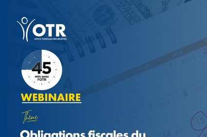OTR : Quelles sont vos obligations fiscales du dernier trimestre 2026 ? (Webinaire)